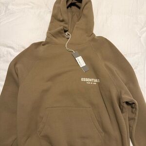 fear of god essentials hoodie